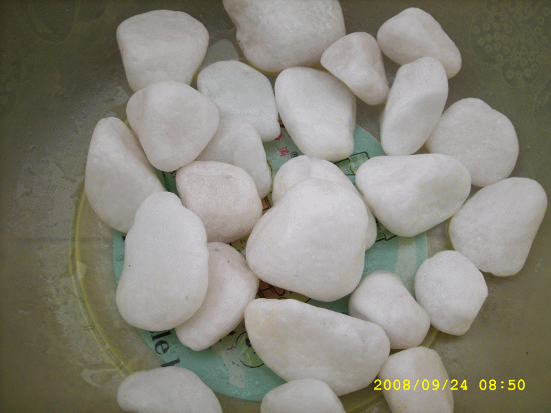 雪花白鹅卵石